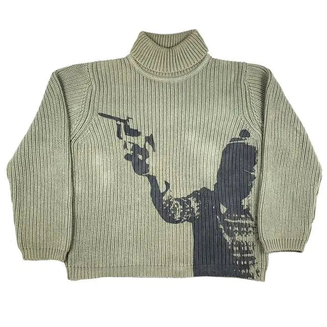 Vintage Turtleneck Sweatshirt