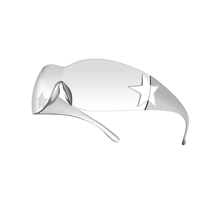 Designer Wraparound Sunglasses