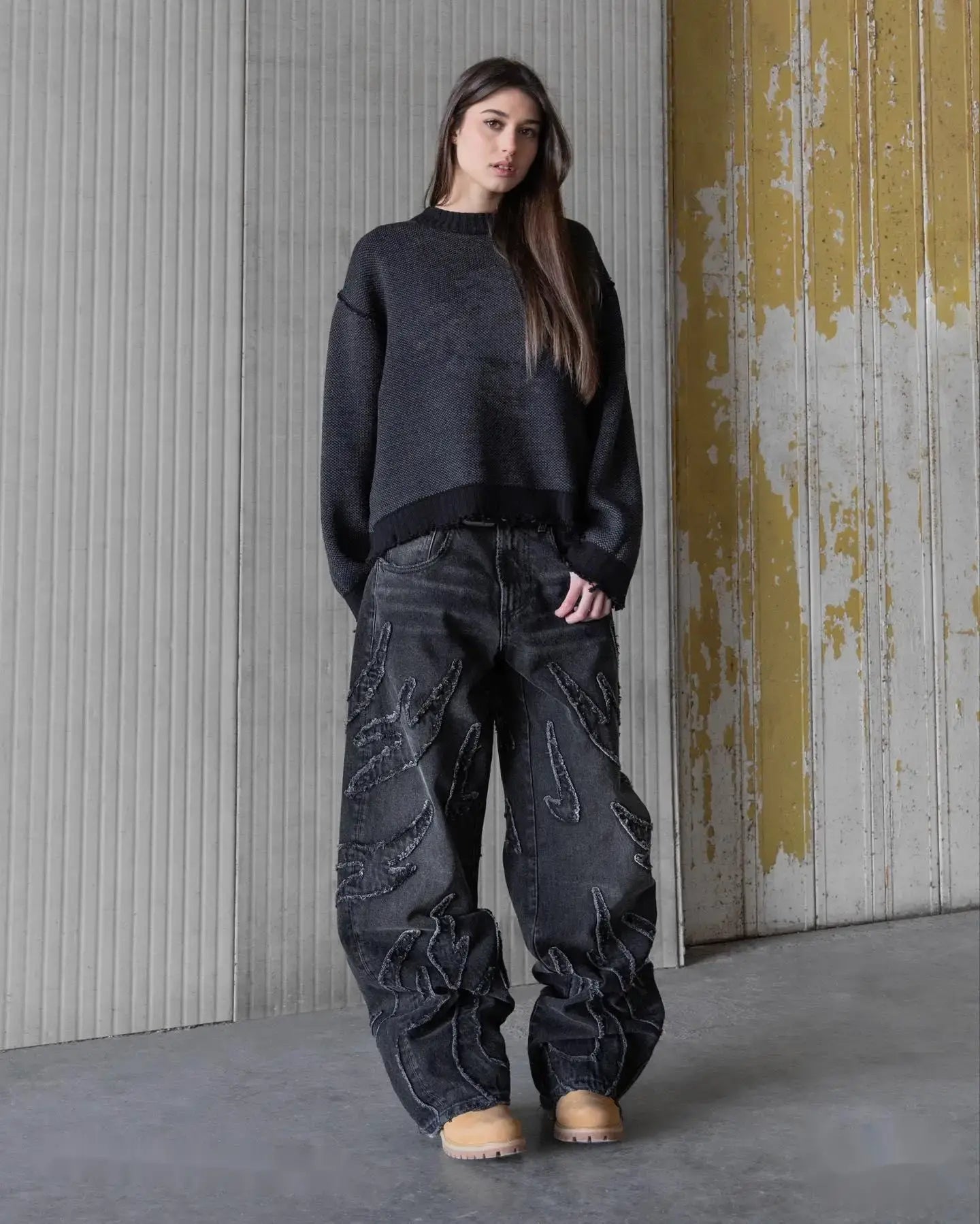 Black Baggy Jeans