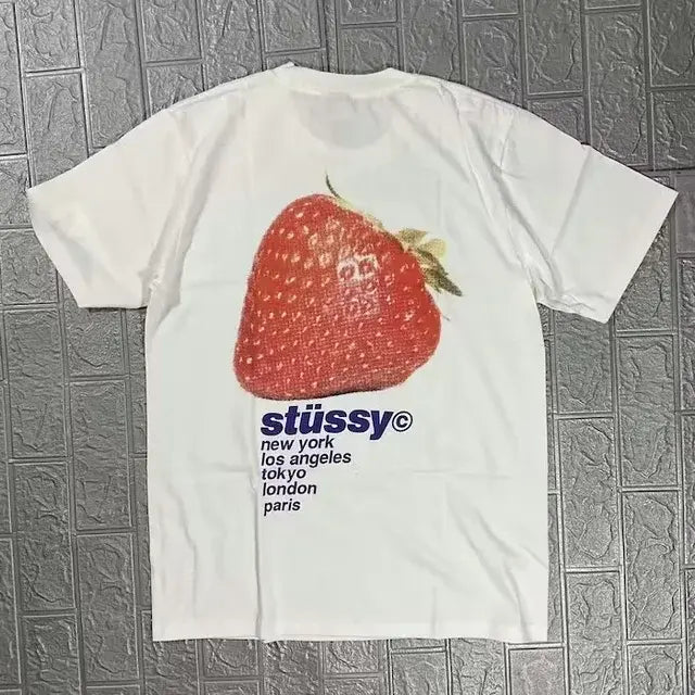 Stussy Strawberry Graphic Shirt